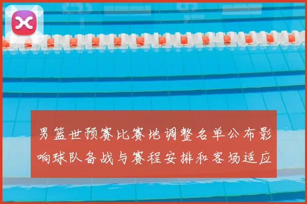 男篮世预赛比赛地调整名单公布影响球队备战与赛程安排和客场适应